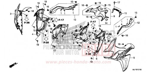 MITTLERER WINDLAUF CRF1000AG de 2016
